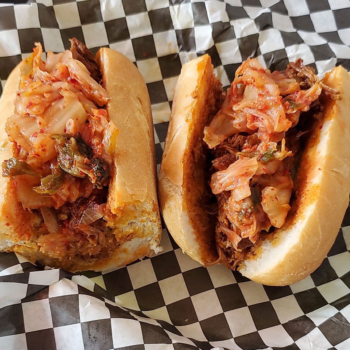 Vietnamese Banh Pulled Pork Banh Mi Pulled Pork Bbq Pork Banh Mi